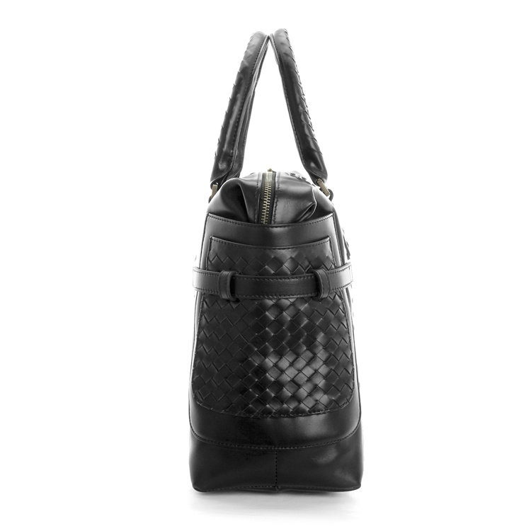 Bottega Veneta intrecciato briefcase 399805 black